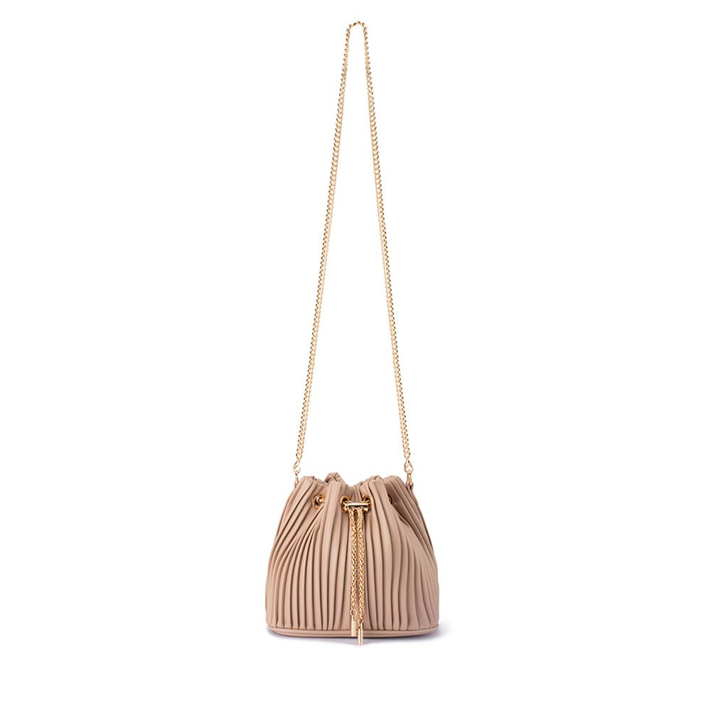 REMI Pleated Drawstring Bag - Olga Berg