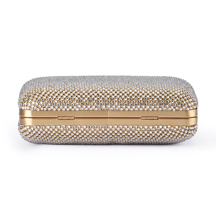 RONNY Crystal Mesh Clutch - Olga Berg