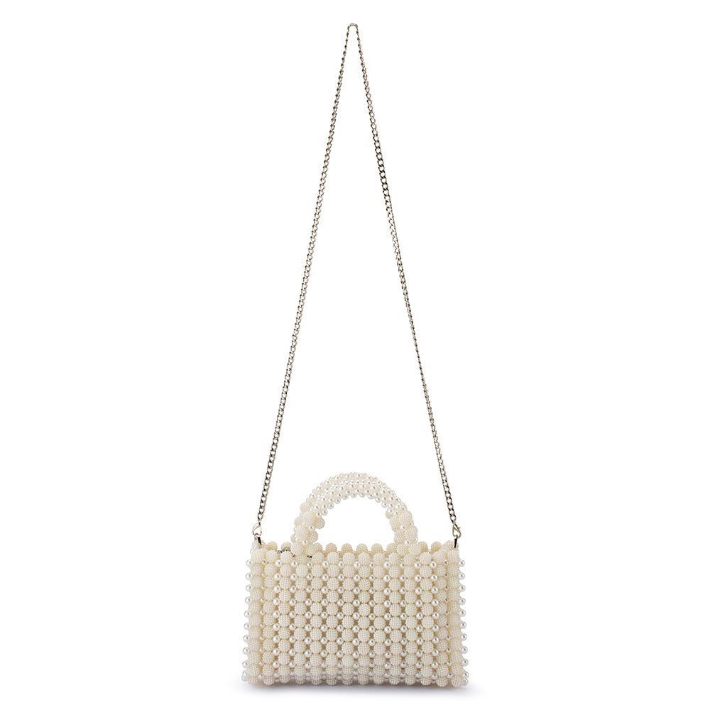 SALLY Beaded Top Handle - Olga Berg