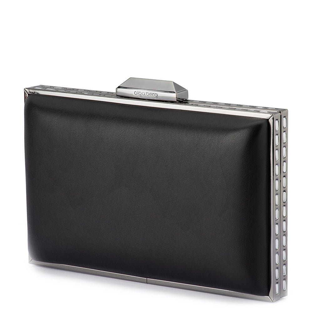 SAMMI Crystal Frame Clutch - Olga Berg