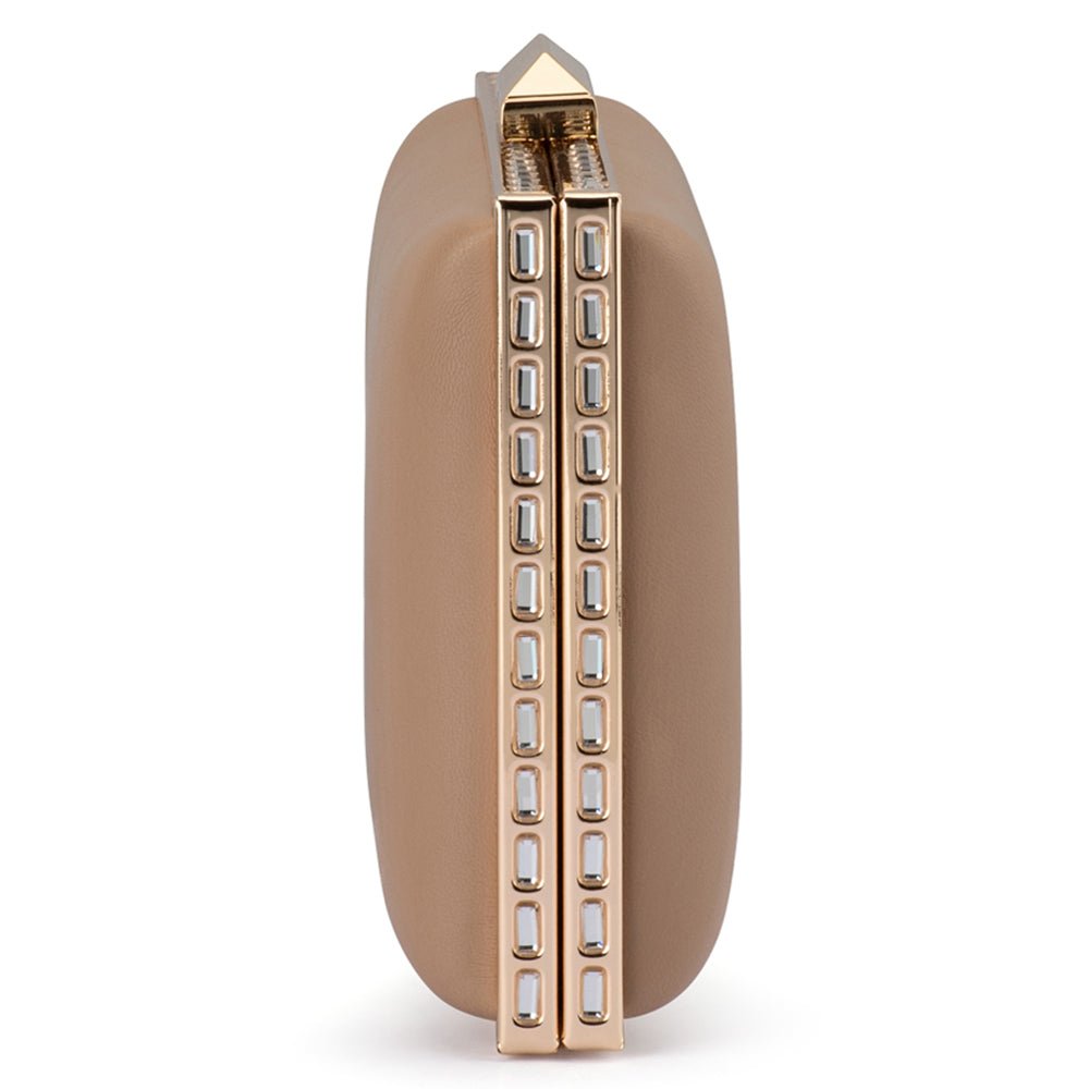 SAMMI Crystal Frame Clutch - Olga Berg