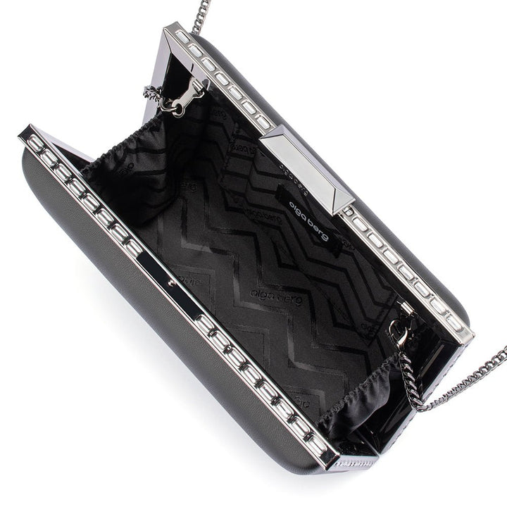 SAMMI Crystal Frame Clutch - Olga Berg