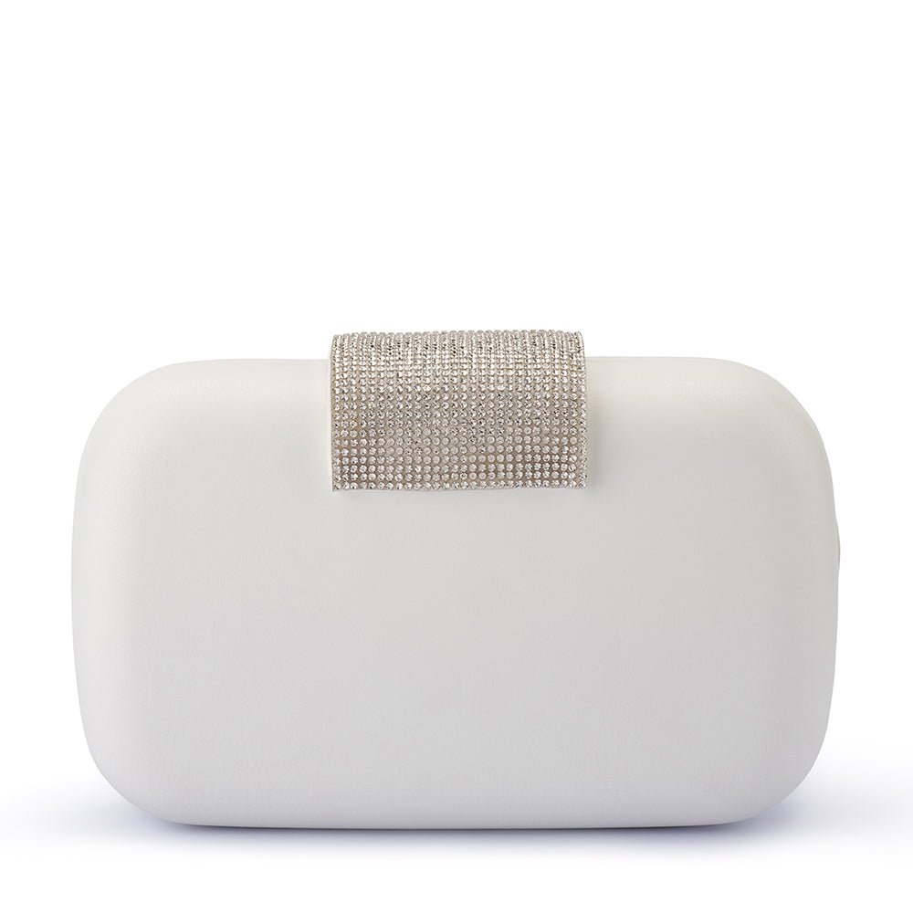 SELENE Crystal Tab Clutch - Olga Berg