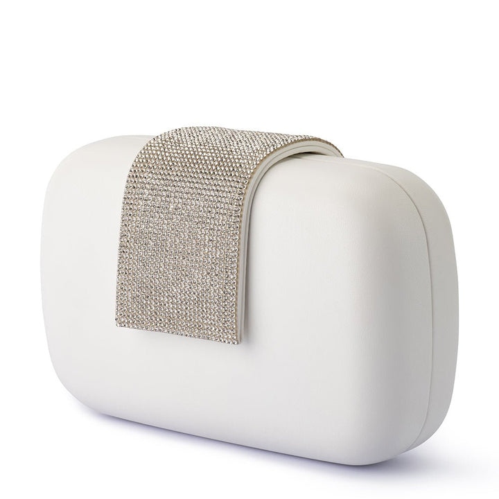 SELENE Crystal Tab Clutch - Olga Berg