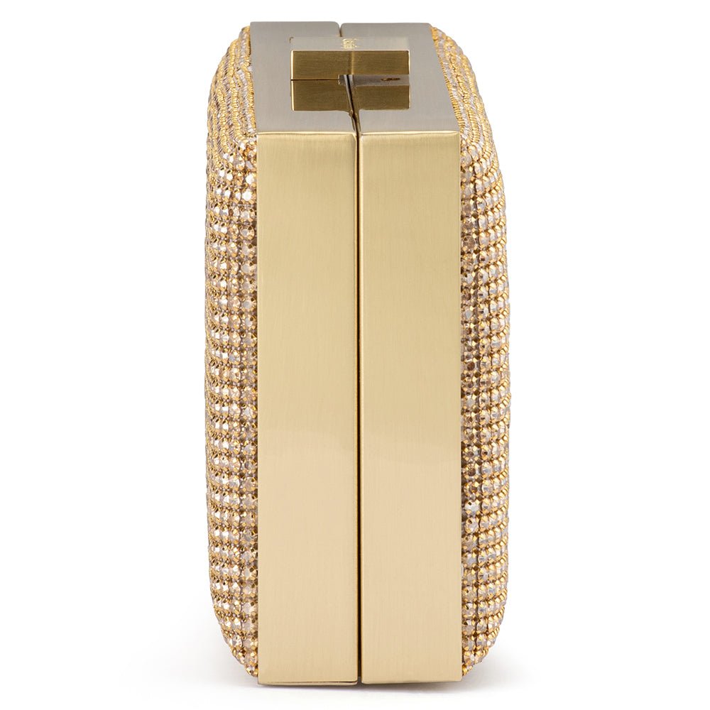 STEF Crystal Box Clutch - Olga Berg