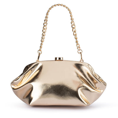 TALLY Metallic Clutch - Olga Berg