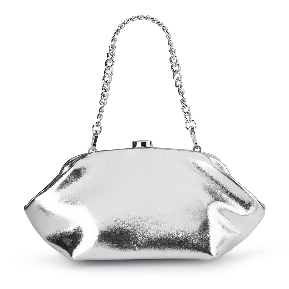 TALLY Metallic Clutch - Olga Berg