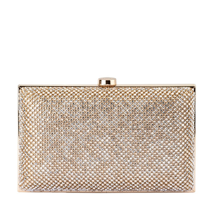 VIVIANA Crystal Mesh Clutch - Olga Berg