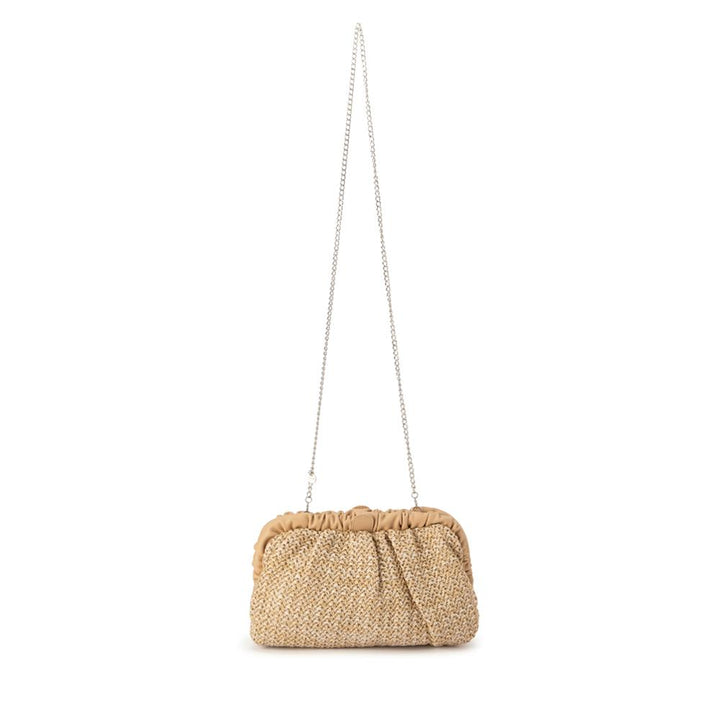 AMALIA Pleated Woven Clutch - Olga Berg