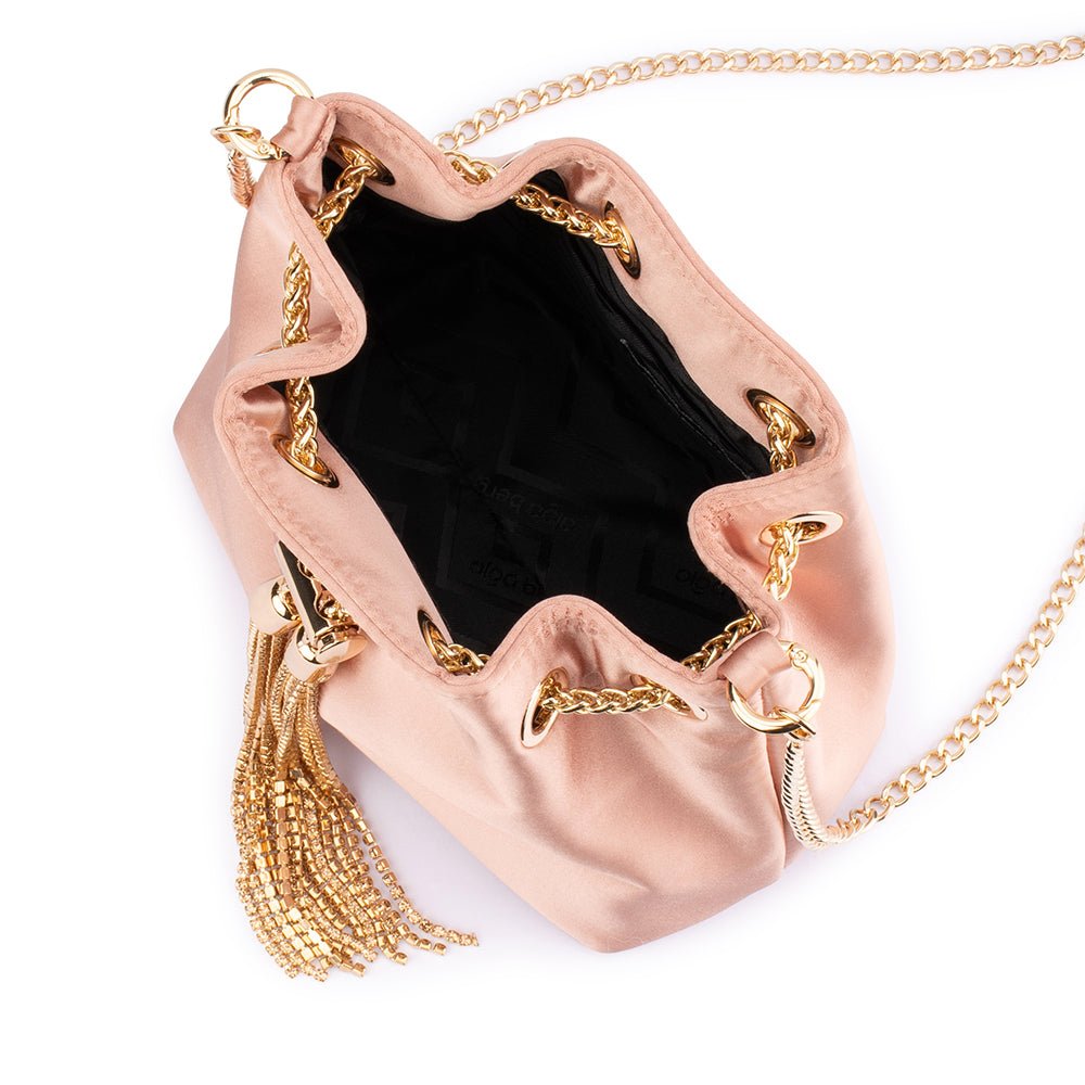 AMANDA Satin Drawstring Pouch - Olga Berg