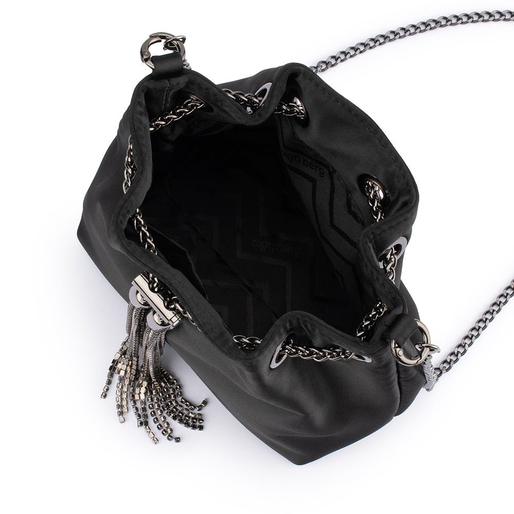 AMANDA Satin Drawstring Pouch - Olga Berg