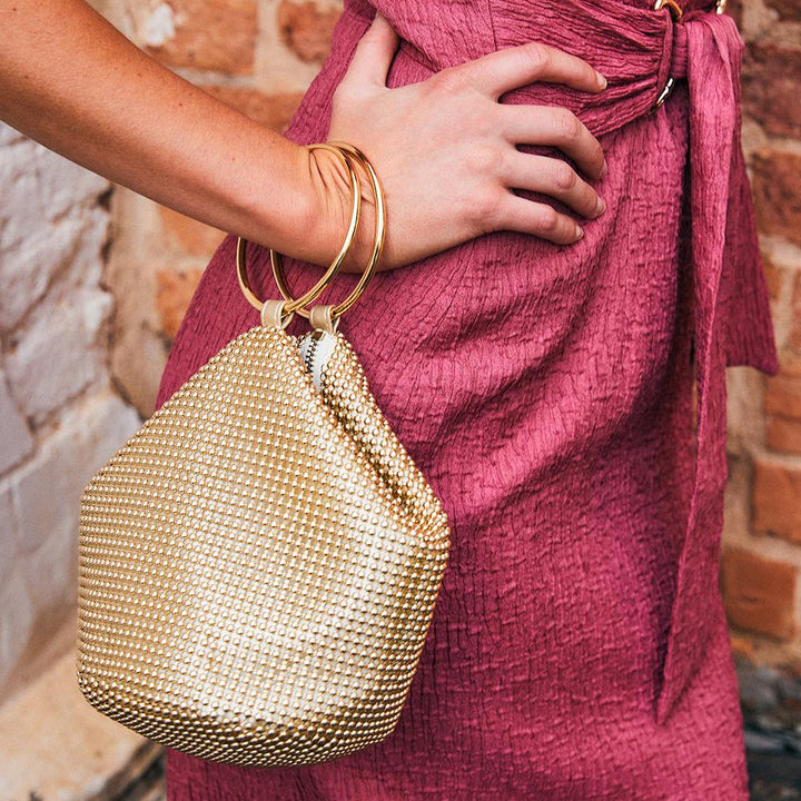 BIANCA Ball Mesh Handle Bag - Olga Berg