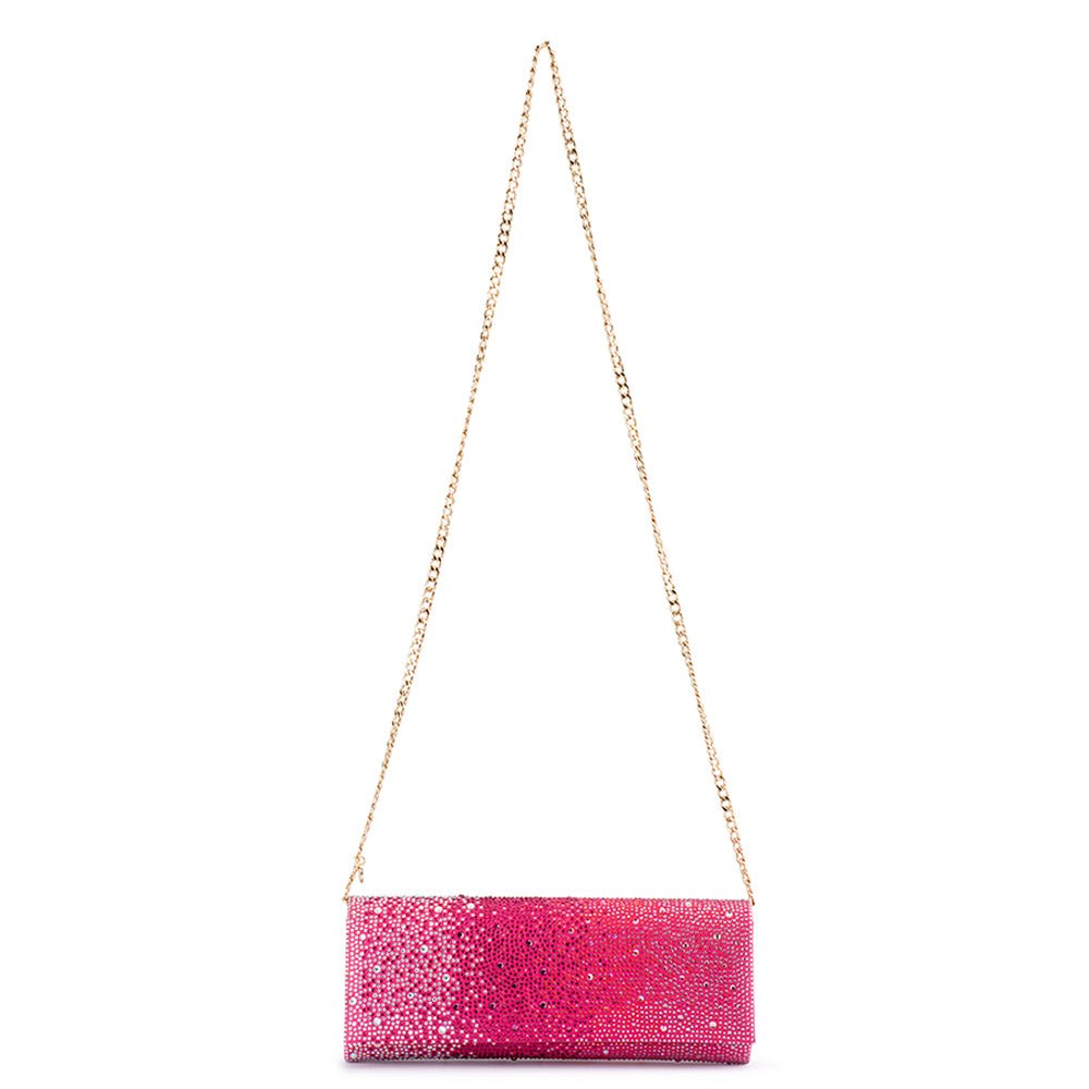 CAMILLE Ombre Hotfix Clutch - Olga Berg