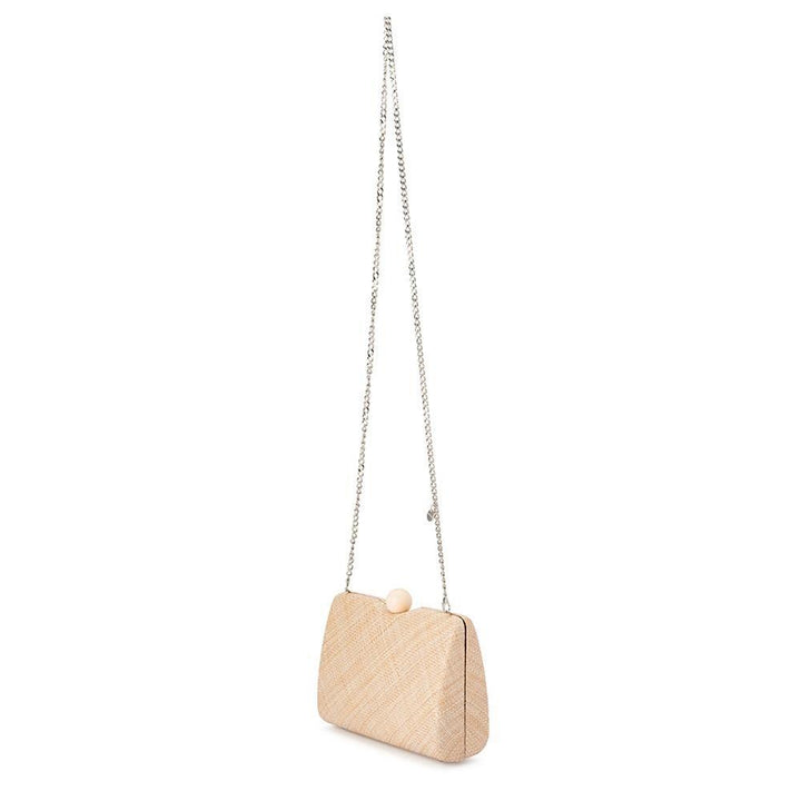 CECE Straw Weave Box Bag - Olga Berg