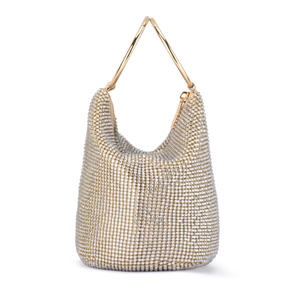 ELLIE Crystal Mesh Handle Bag - Olga Berg