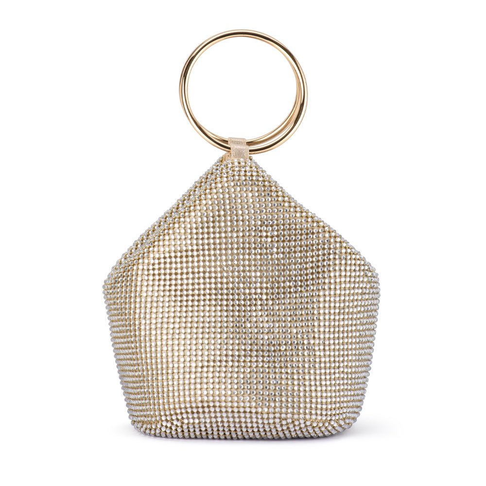 ELLIE Crystal Mesh Handle Bag - Olga Berg