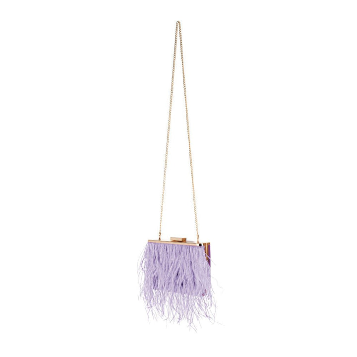 ESTELLE Feather Clutch - Olga Berg