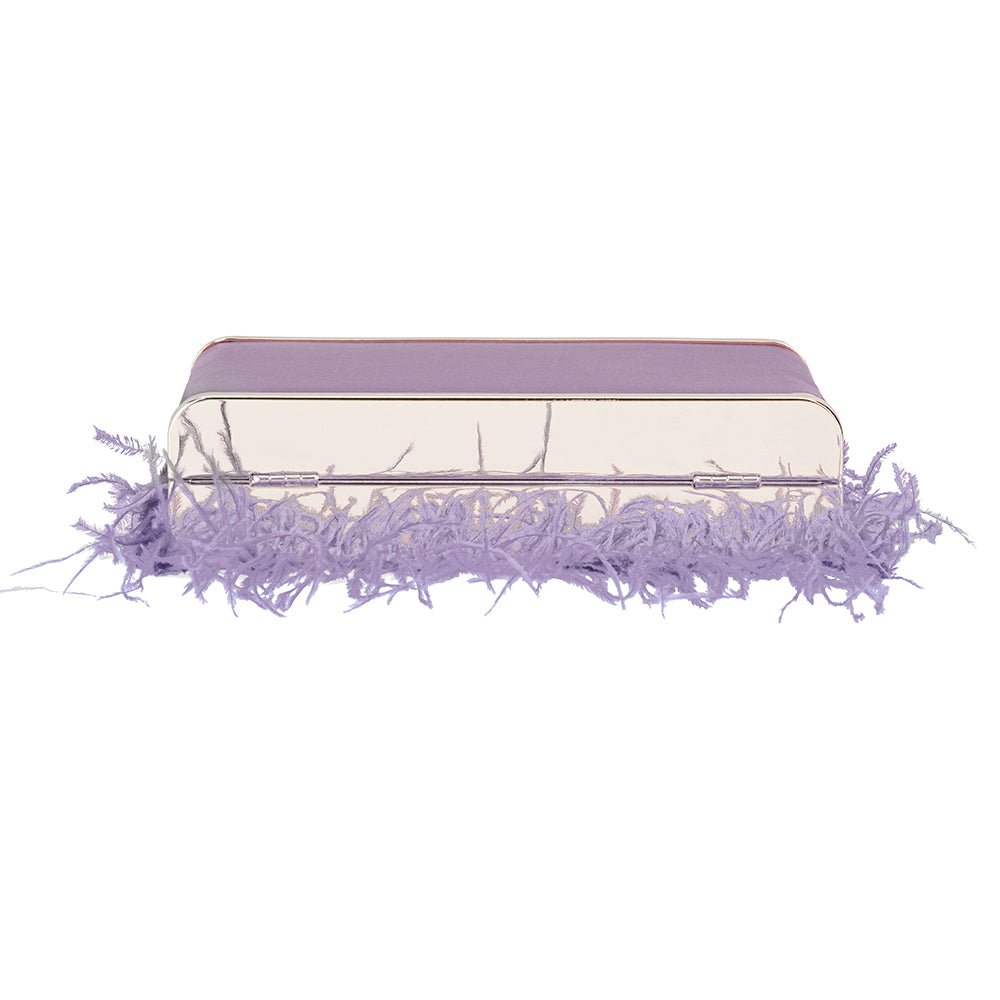 ESTELLE Feather Clutch - Olga Berg