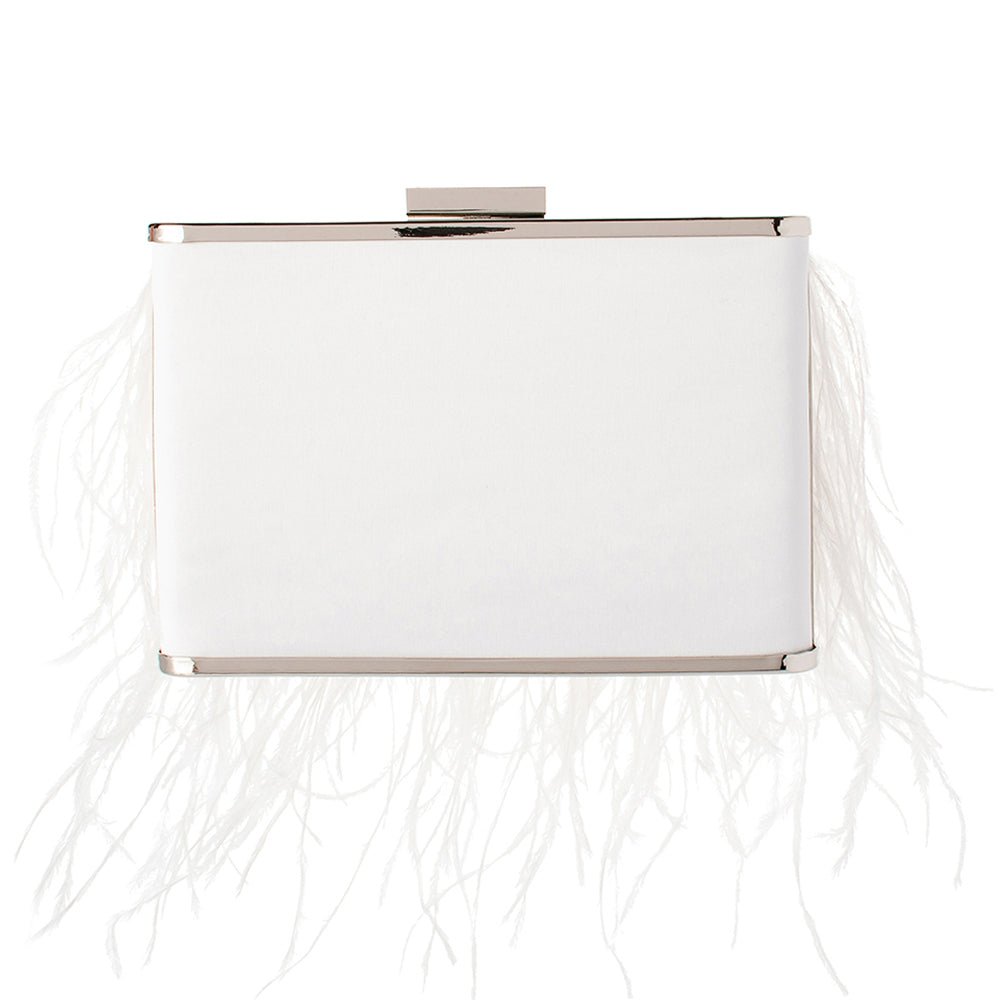 ESTELLE Feather Clutch - Olga Berg