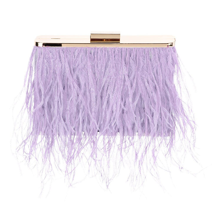 ESTELLE Feather Clutch - Olga Berg