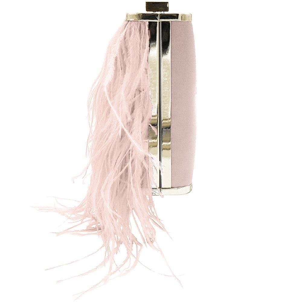 ESTELLE Feather Clutch - Olga Berg