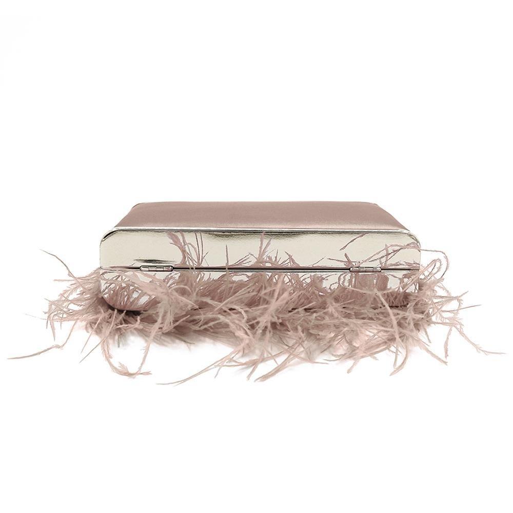 ESTELLE Feather Clutch - Olga Berg