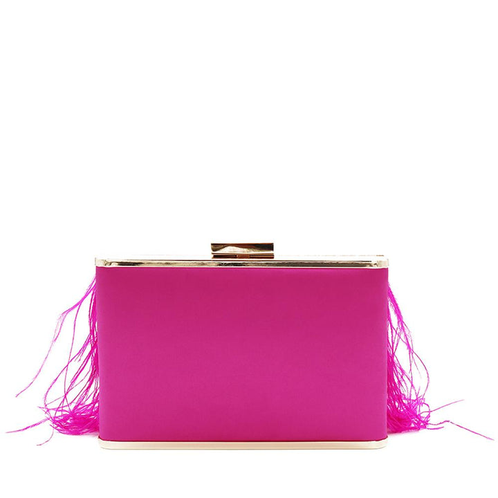 ESTELLE Feather Clutch - Olga Berg