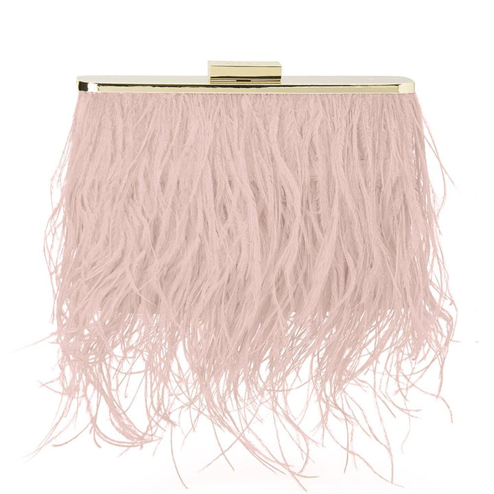 ESTELLE Feather Clutch - Olga Berg