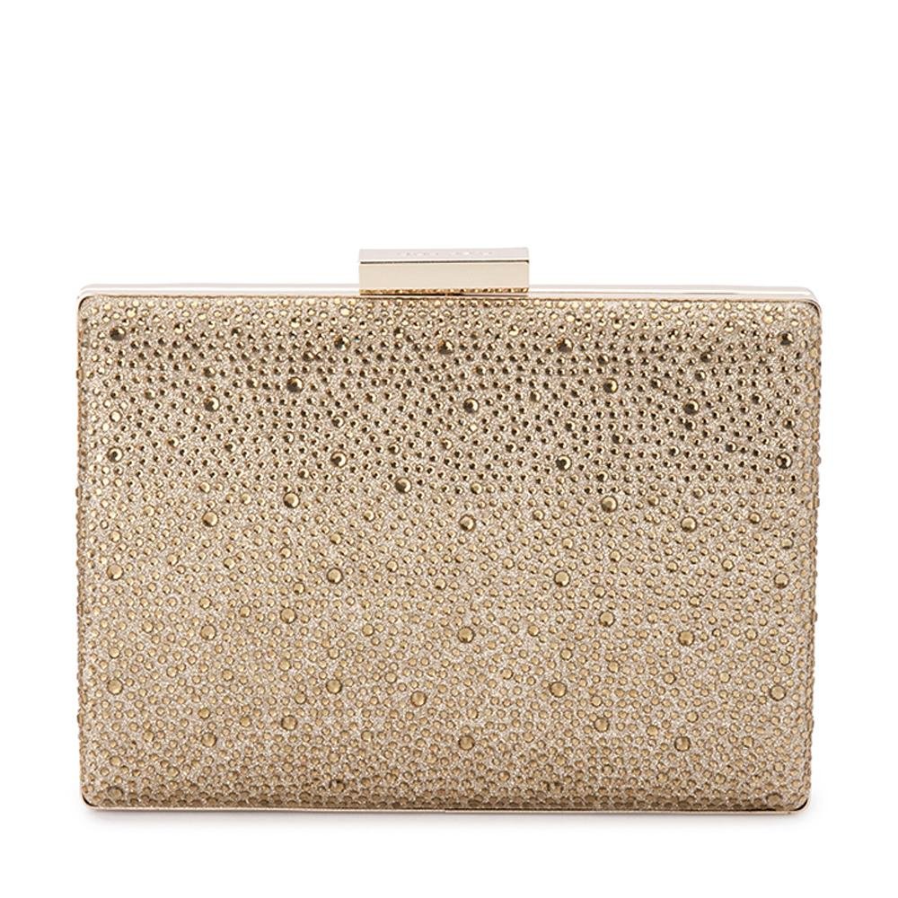 GABBY Metallic Hot Fix Clutch - Olga Berg