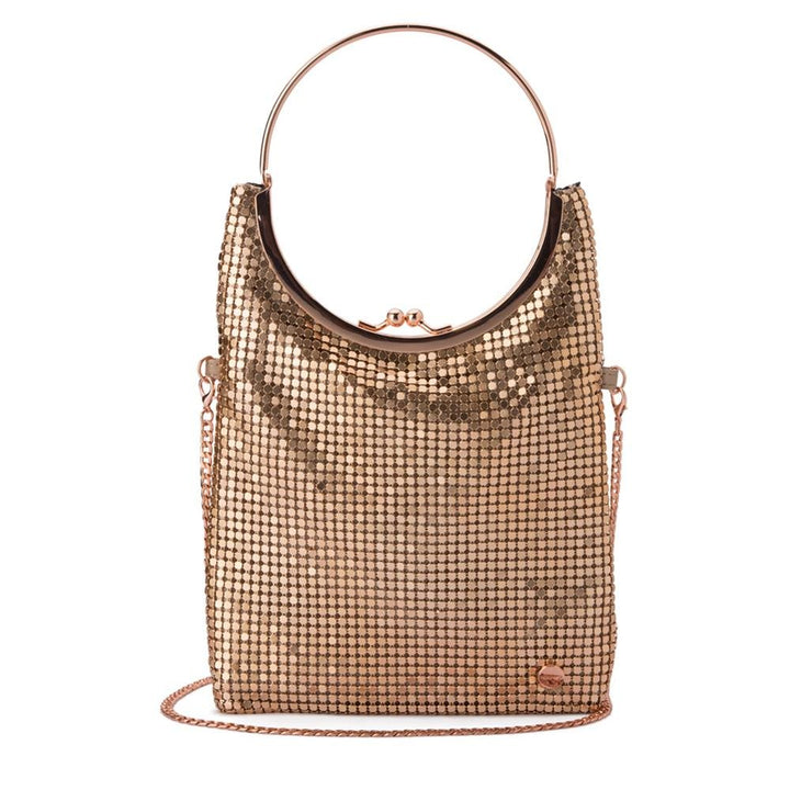 GIGI Mesh Circular Handle Bag - Olga Berg