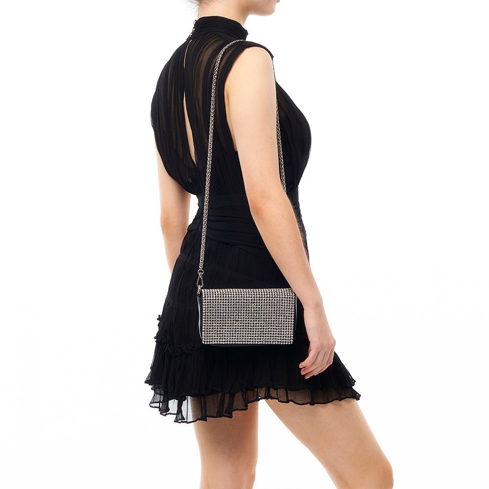 LAURA Crystal Shoulder Bag - Olga Berg