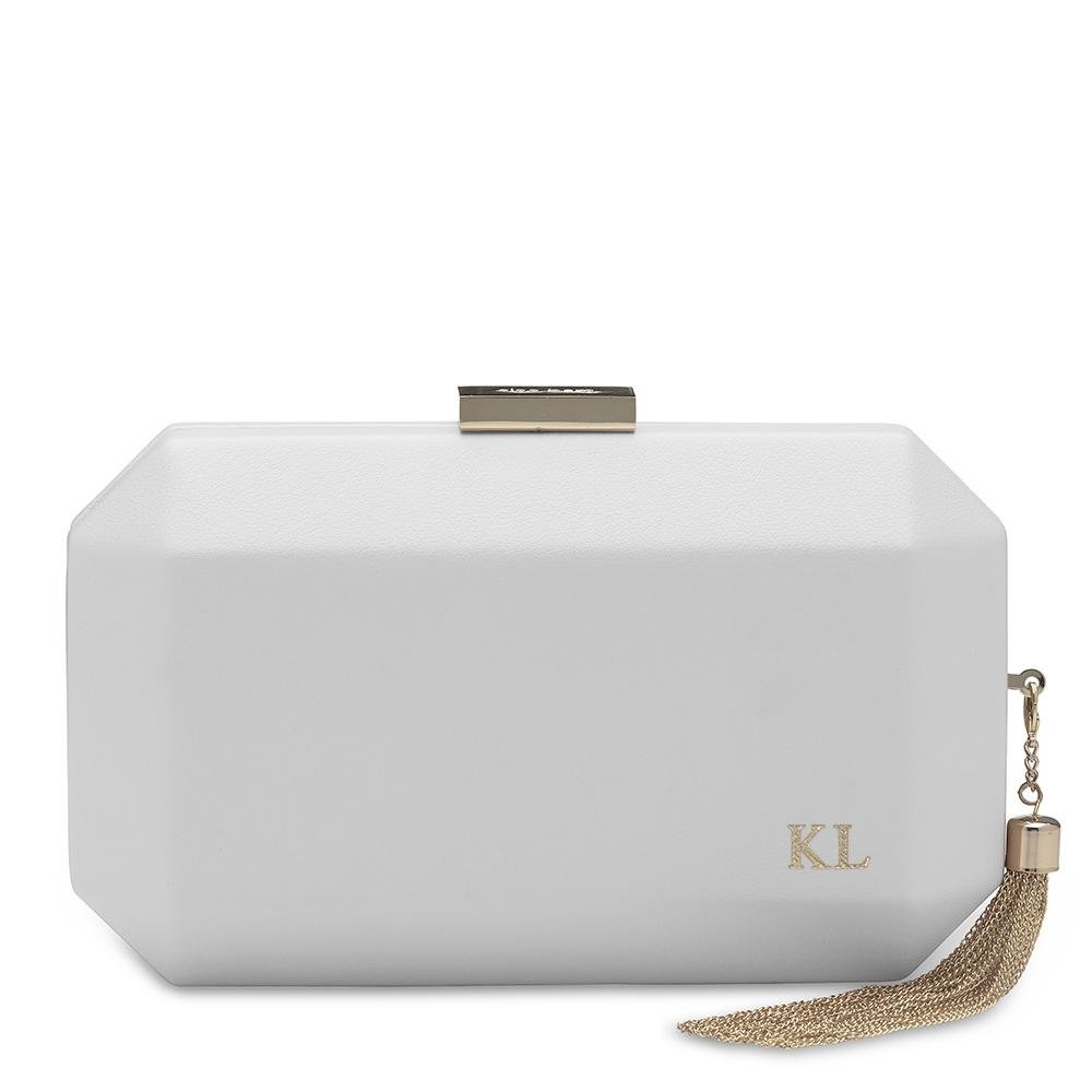 LIA Monogrammed Clutch - Olga Berg