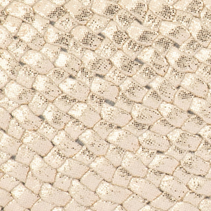 LUCIA Woven Oval Clutch - Olga Berg