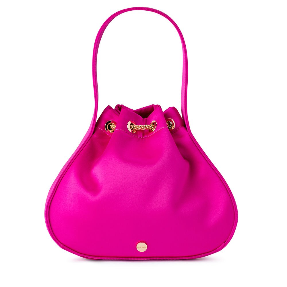 MIKI Drawstring Satin Bag - Olga Berg