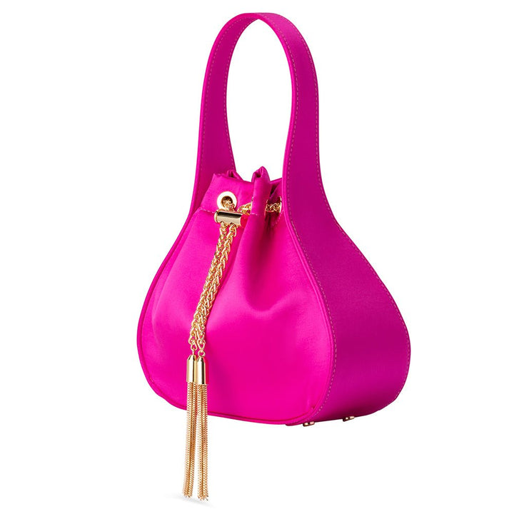 MIKI Drawstring Satin Bag - Olga Berg