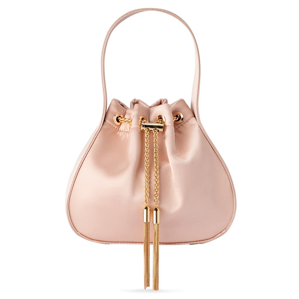 MIKI Drawstring Satin Bag - Olga Berg