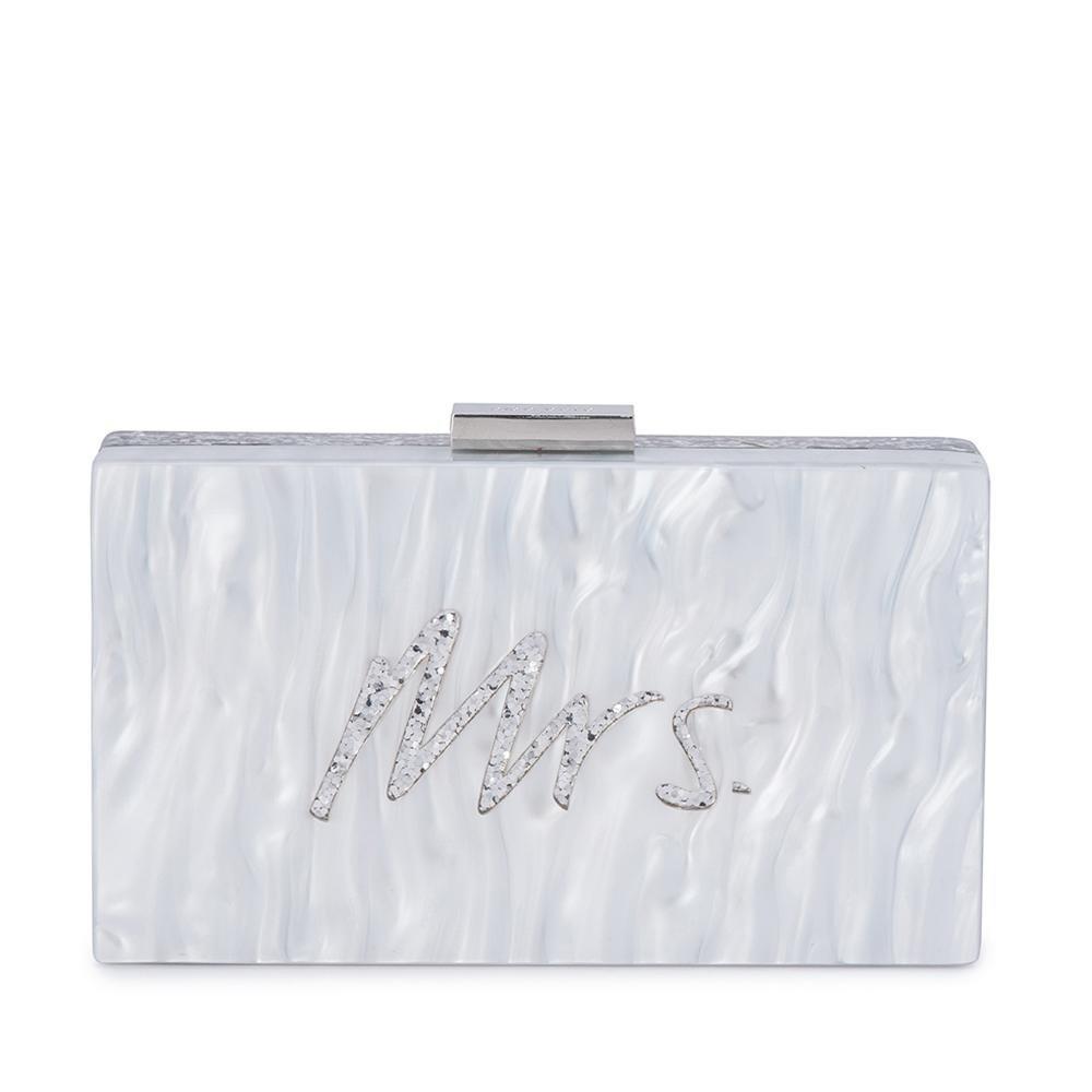 MRS Glitter Acrylic Box Clutch - Olga Berg