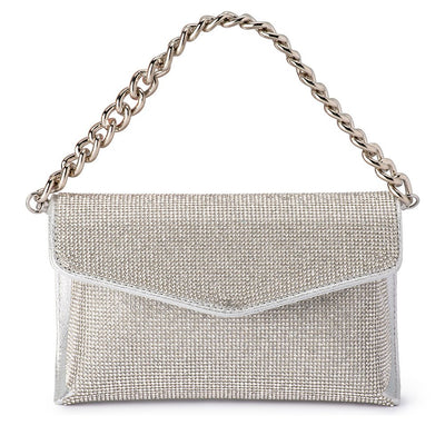 Women's Designer Heavy Pearl Work Clutch Bag