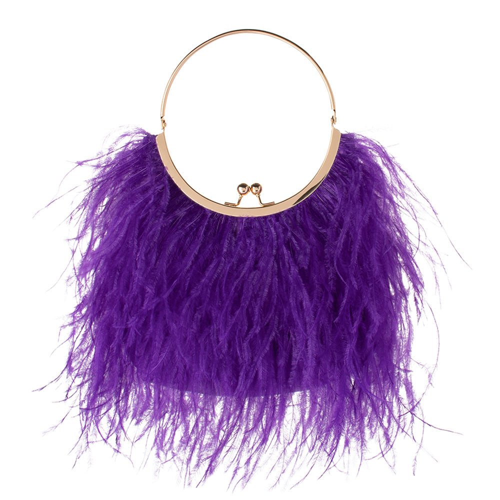 PENNY Feathered Frame Bag - Olga Berg