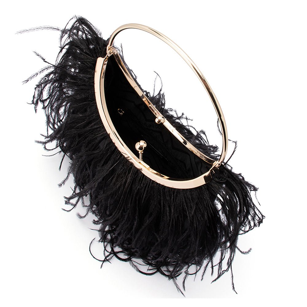 PENNY Feathered Frame Bag - Olga Berg