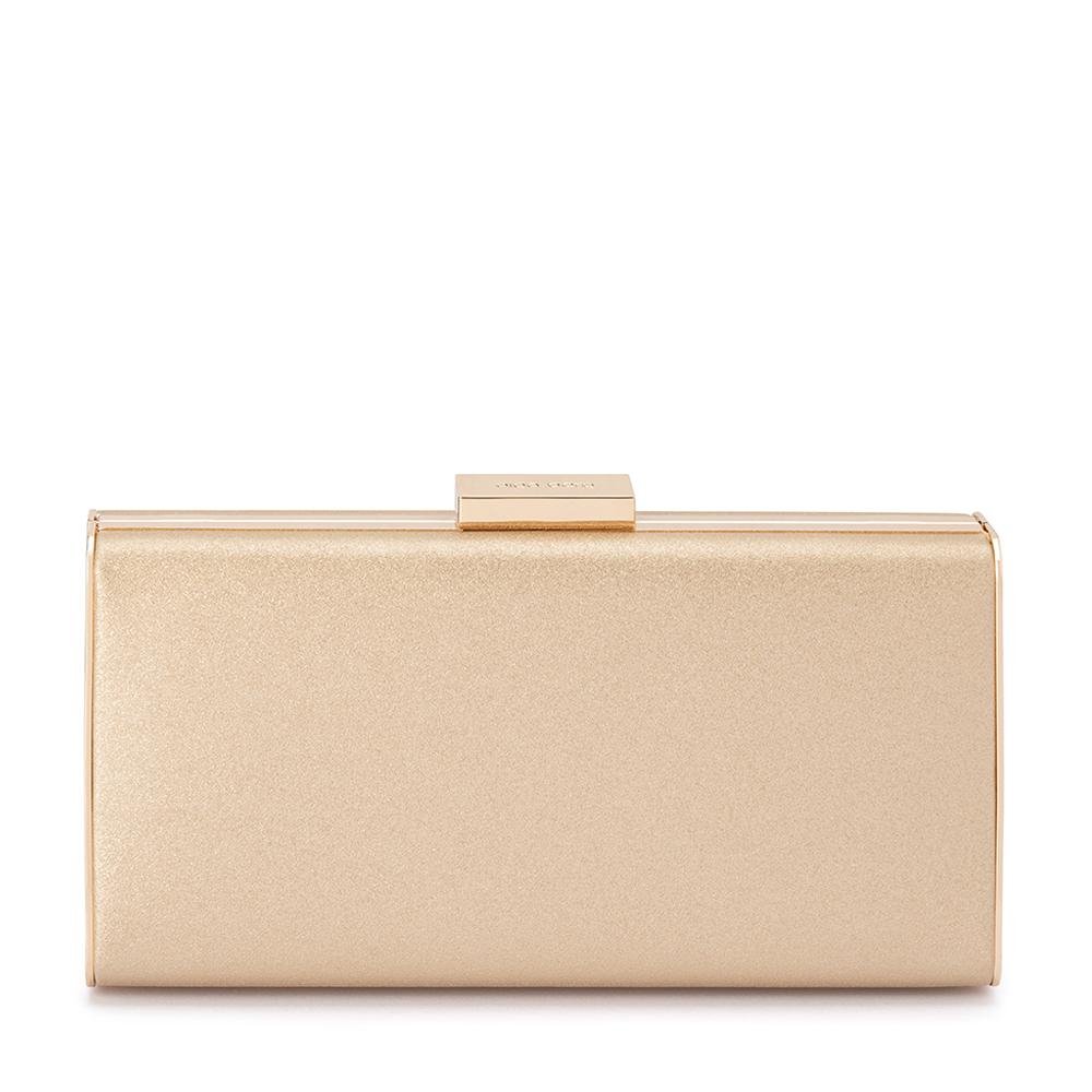 PRECIOUS Metallic Slimline Clutch - Olga Berg