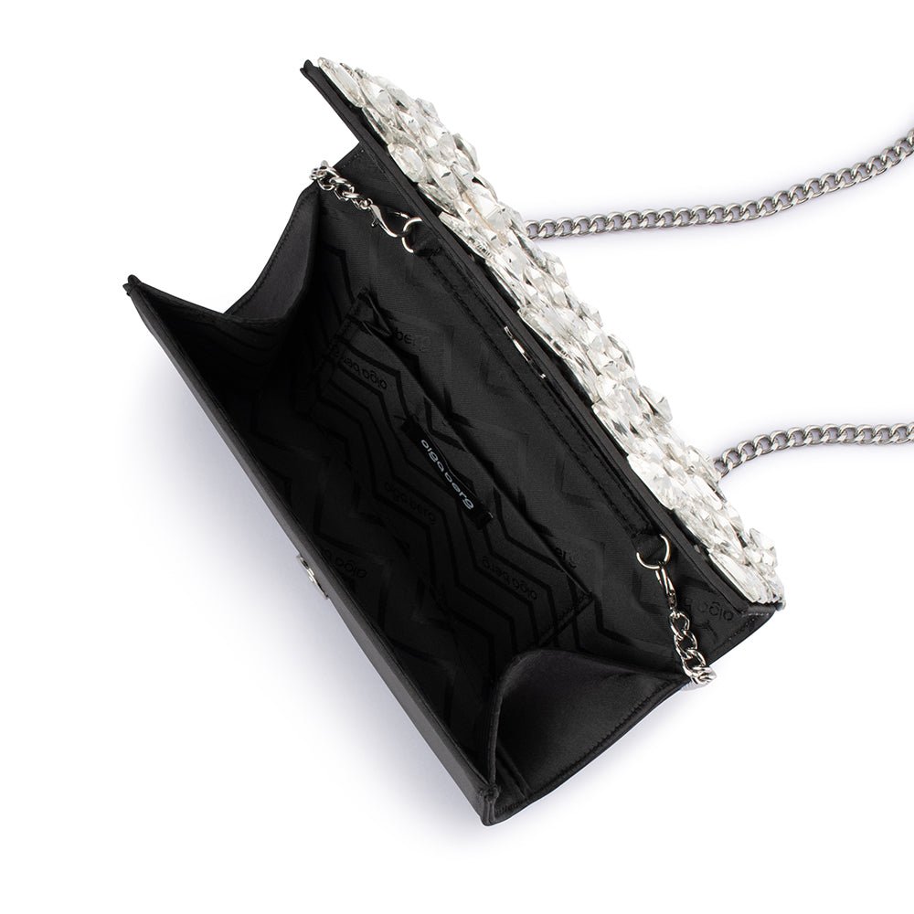 RENATA Crystal Encrusted Clutch - Olga Berg