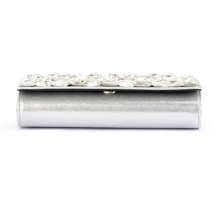 RENATA Crystal Encrusted Clutch - Olga Berg