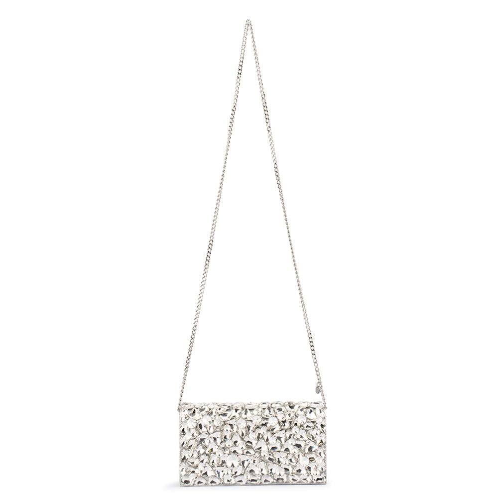 RENATA Crystal Encrusted Clutch - Olga Berg