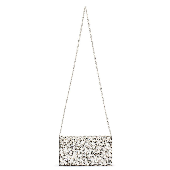 RENATA Crystal Encrusted Clutch - Olga Berg