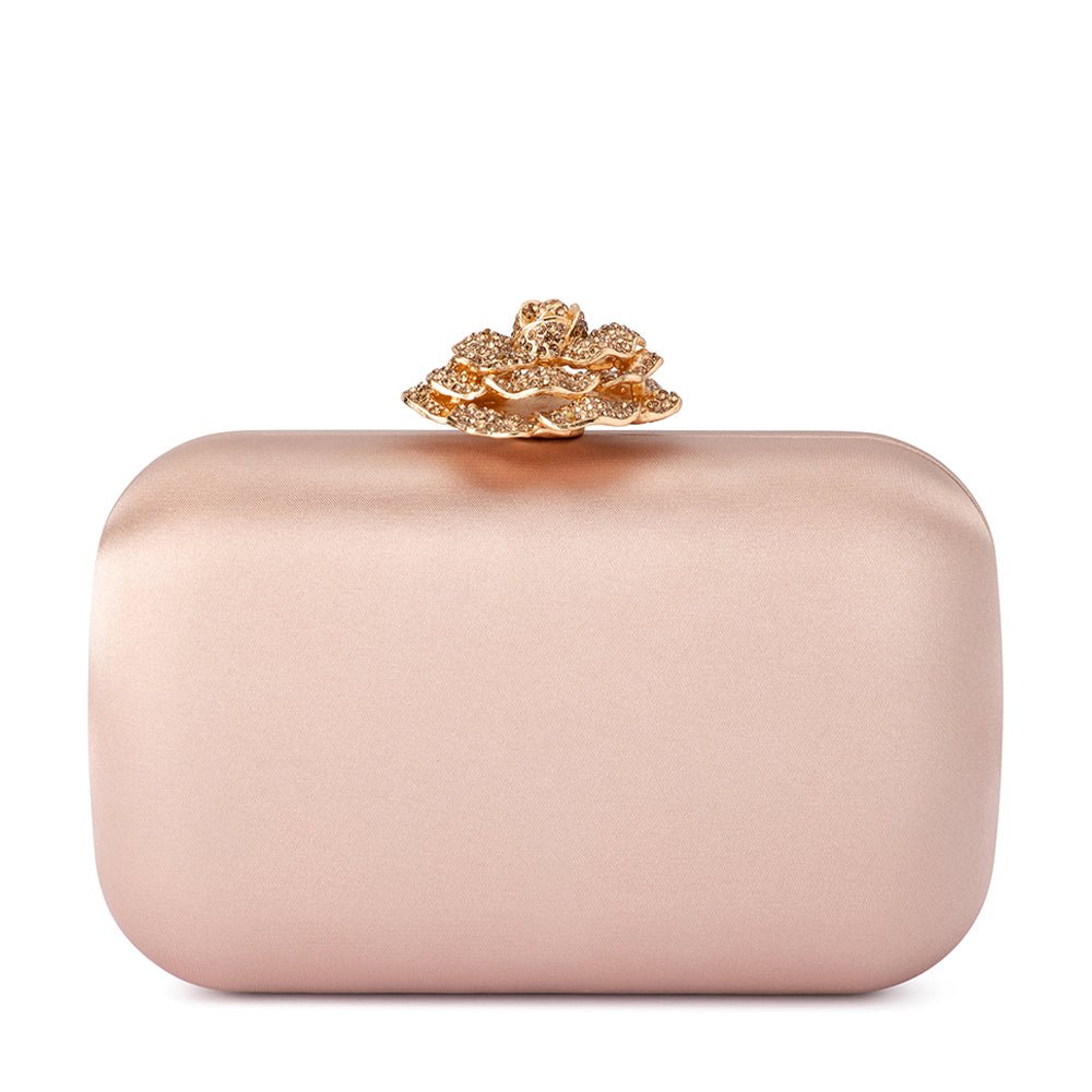 ROSA Crystal Lock Clutch - Olga Berg