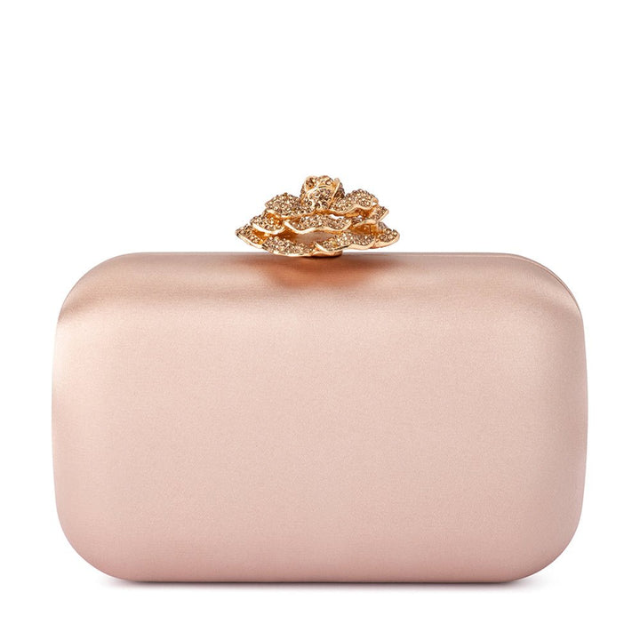 ROSA Crystal Lock Clutch - Olga Berg