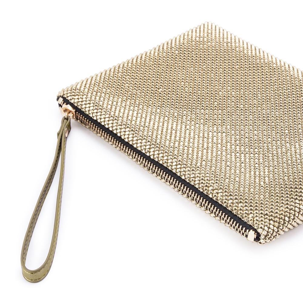 SELENA Pyramid Mesh Wristlet - Olga Berg