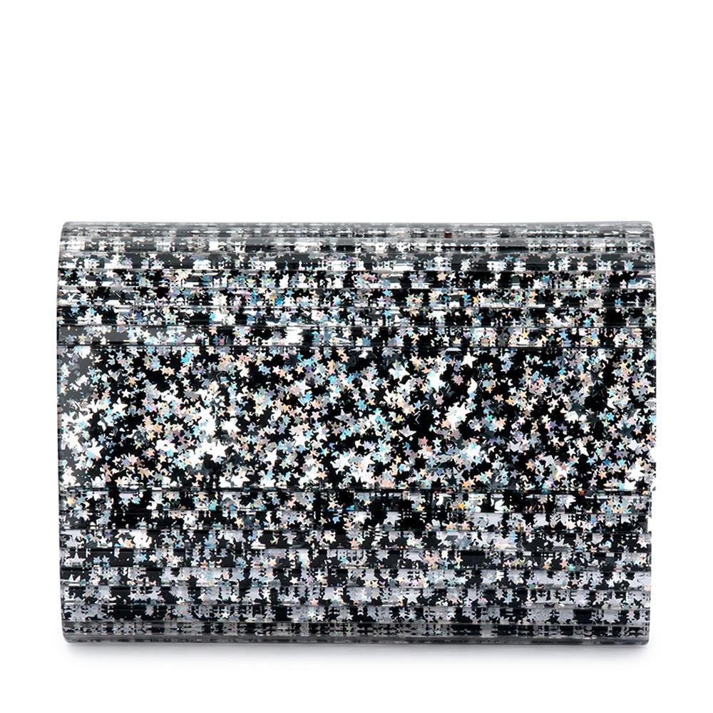 STACER Acrylic Foldover Clutch - Olga Berg