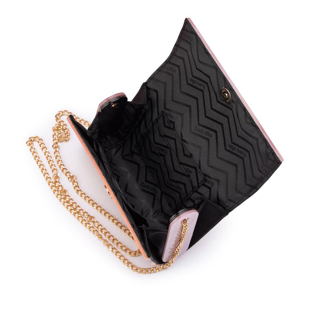 STACER Acrylic Foldover Clutch - Olga Berg